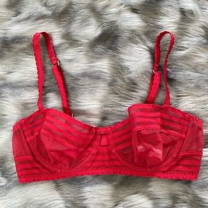 Studio 1 La Perla Red Bra